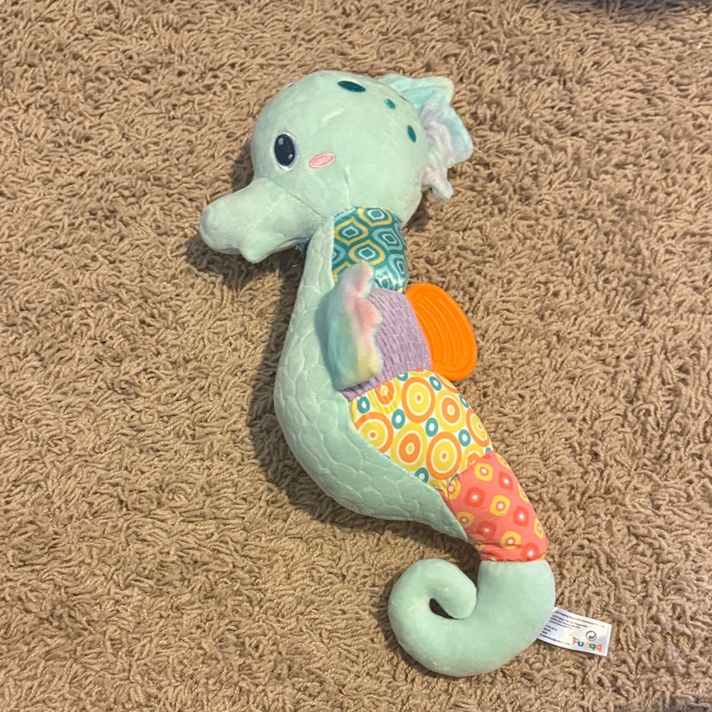 Colorful Plush Seahorse Toy